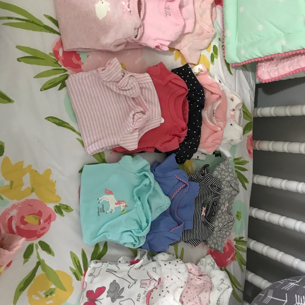 15 Preemie onesie’s